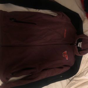 Virginia tech Columbia Fleece size medium